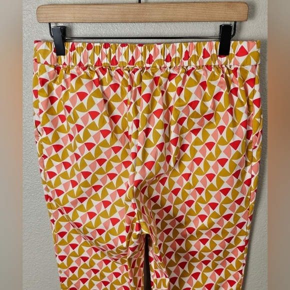 Boden Danby Printed High Rise Pull On Ankle Pants - Picture 6 of 9